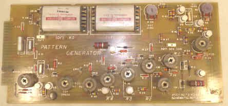 BOARD, CIRCUIT, PATTERN GENERATOR, EVC MODEL III HAUGHTON # 3-40142-97