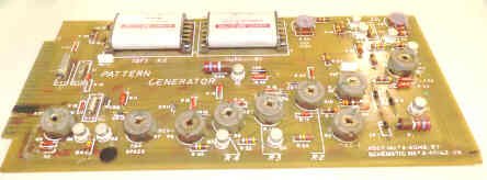 BOARD, CIRCUIT, PATTERN GENERATOR, EVC MODEL III HAUGHTON # 3-40142-97