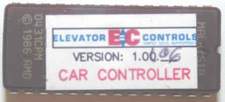 CHIP, CAR CONTROLLER, ELEVATOR CONTROLS (CA) # VER 1.00 06
