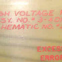 BOARD, CIRCUIT, HIGH VOLTAGE, EVC/ELC MODEL III HAUGHTON # 3-40155-92
