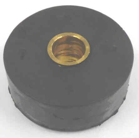 ROLLER, RUBBER, DOOR RELEASE PICK-UP, 2 DIA., 1/2 I.D. MONTGOMERY # 101142