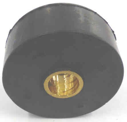 ROLLER, RUBBER, DOOR RELEASE PICK-UP, 2 DIA., 1/2 I.D. MONTGOMERY # 101142
