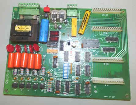 BOARD, CIRCUIT, STEPPER, UNIVERSAL WORLD ELECTRONICS # 7501.9090 REV 2
