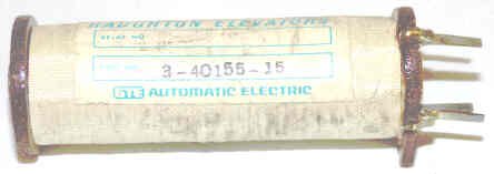 COIL, RELAY, TELEPHONE, 120 VDC, HAUGHTON # 3-40155-15