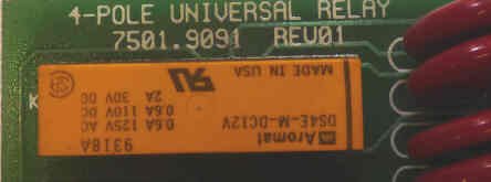 BOARD, CIRCUIT, STEPPER, 1-8 FLOOR, 4 LANE WORLD ELECTRONICS # 7501.9091 REV 01