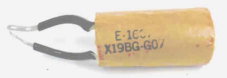 COIL, ES RELAYS, 125V 2870OHMS, 7/16 x 1-5/32 x 2-3/8 L WEST X19BGGS1G07