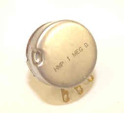 POTENTIOMETER, RHEOSTAT, 1 MEG CENTRALAB # HMP 1 MEG