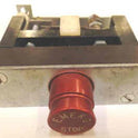 SWITCH, STOP, EMERGENCY, RED ANODIZED ALUMINUM HAUGHTON # TYPE 'E'