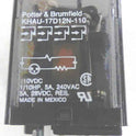 RELAY, POWER, 4PDT, 110 VDC, NEON POTTER BRUMFIELD # KHAU-17D12N-110