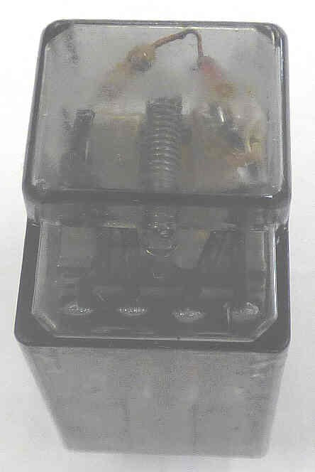 RELAY, POWER, 4PDT, 110 VDC, NEON POTTER BRUMFIELD # KHAU-17D12N-110