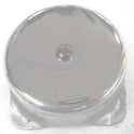 CAP, BUTTON, MIRROR STAINLESS WITH RED DOT INNOVATION # PB13-S2