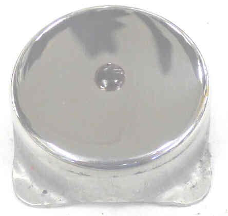 CAP, BUTTON, MIRROR STAINLESS WITH RED DOT INNOVATION # PB13-S2
