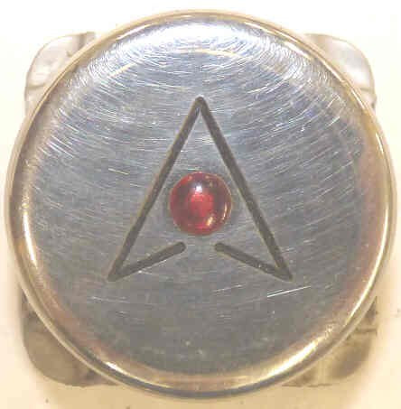 CAP, BUTTON, MIRROR STAINLESS, ARROW, RED DOT INNOVATION # PB13-S2
