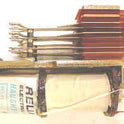RELAY, TELEPHONE TYPE, 3M/2B, HAUGHTON # 33-1097-004 WITH COIL 44-1032-006