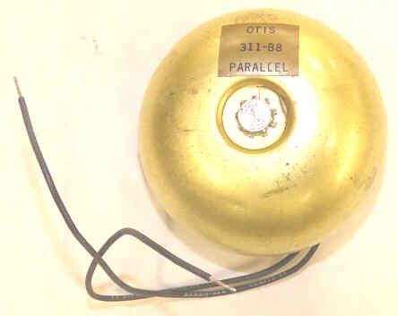 GONG, 115 VDC, 3400 OHM COIL, .032, PARALLEL, 4 DIAMETER OTIS # 311B8