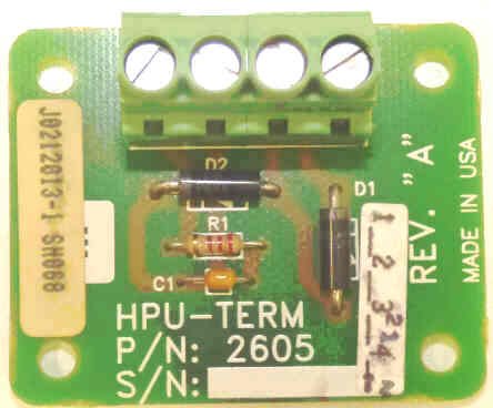 BOARD, CIRCUIT, HPU TERM, SWIFT FUTURA SFC # 2605 REV 'A'