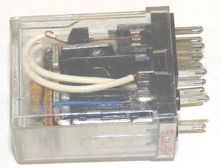 RELAY, POWER, ICE CUBE, 4PDT, 110 VDC, 5 AMP, LED AROMAT HC4-HL-DC110