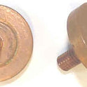 CONTACT, COPPER, 1 1/4 DIAMETER, 5/8 X 5/16 STEM, C.J. ANDERSON # 42413