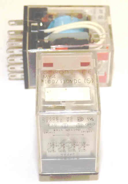 RELAY, ICE CUBE, 4PDT, 110 VDC OMRON MY4N-D110