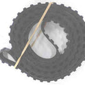BELT, TIMING, FIBERGLAS, 25.5 X 1/2, 'E-E1 OPER. WESTINGHOUSE # 144A600H10