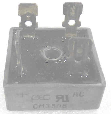 RECTIFIER, DIODE BRIDGE, SINGLE, 800 V, 35 AMP MULTICOMP # CM3508