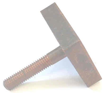 CONTACT, COPPER, 2 X 1 3/4 X 1/2, STEM 3/8 X 2 HAUGHTON # 5574