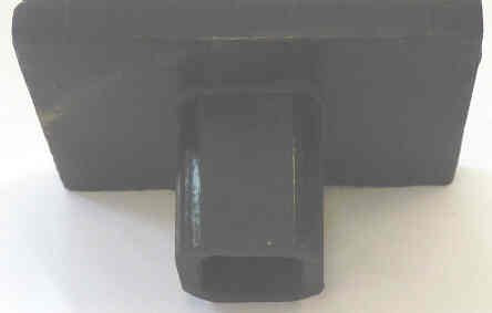 INSULATOR, PHENOLIC, BASE 2-3/8 x 1-7/8 x 1/4 STEM 3/8 SQ. OTIS # 10012