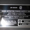 POWER SUPPLY, SEE DATA PLATE, LIFT TECHNOLOGIES # 9948C3