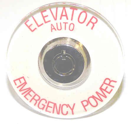SWITCH, KEYED, AUTO-EMERGENCY POWER, EX515 KEY