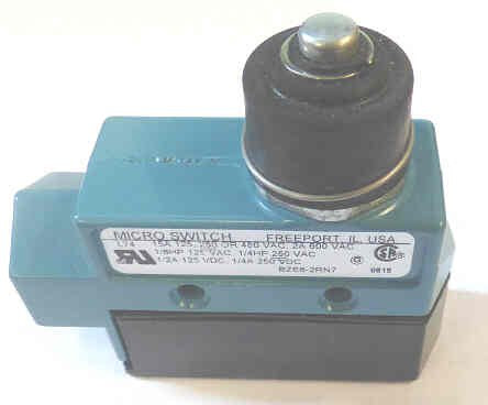 SWITCH, MICRO, SPDT, TOP PLUNGER ACTUATED MICROSWITCH # BZE6-2RN7