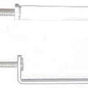 CONTACT, STATIONARY, SILVER CONTACT ON INSIDE, 3 3/32 O.A. WEST. # X24BS1-G02