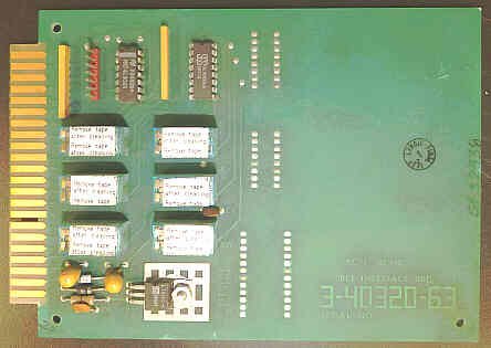 BOARD, CIRCUIT, INTERFACE, RCE HAUGHTON # 3-40320-63