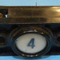 PUSHBUTTON, COMPLETE, 2 NORMALLY OPEN CONTACTS MARKED # 4
