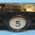 PUSHBUTTON, COMPLETE, 2 NORMALLY OPEN CONTACTS MARKED # 5