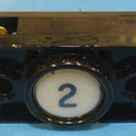 PUSHBUTTON, COMPLETE, 2 NORMALLY OPEN CONTACTS MARKED # 2