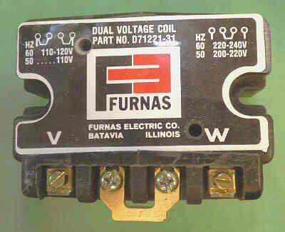 COIL, CONTACTORS, SIZES 2-2 1/2 & 3, 110/220 VAC DOVER # 9755767