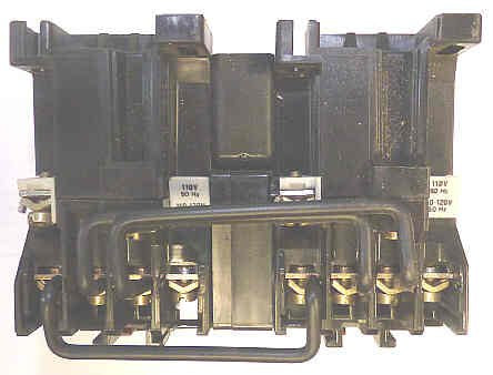 CONTACTOR, REVERSING 3PDT,1 N.C. AUX CONT, 120VAC TELEMECANIQUE #LC2D129FA60