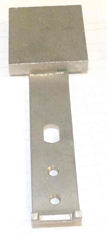 CONTACT, PADDLE, HEAD 1 1/2 SQ X 5/16, STEM 3/4 X 4 1/4 DOVER # 9828096