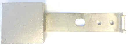 CONTACT, PADDLE, HEAD 1 1/2 SQ X 5/16, STEM 3/4 X 4 1/4 DOVER # 9828096