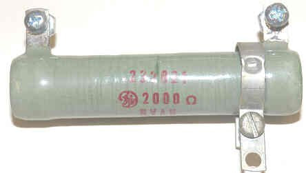 RESISTOR, 30 WATT, ADJUSTABLE, 200 OHMS OTIS 232B11