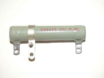 RESISTOR, 30 WATT, ADJUSTABLE, 250 OHMS OTIS 232B12