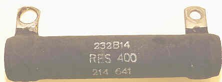 RESISTOR, 30 WATT, ADJUSTABLE, 400 OHMS OTIS 232B14
