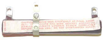 RESISTOR, 500 OHM, 5O WATT, ADJUSTABLE OHMITE # D50K500E