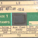 CONTACTOR WITH OVERLOAD, SIZE 1, 3 POLE 120 VAC, AROMAT # F25U-AC120V