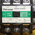 CONTACTORS, INTERLOCKED, SIZE 2, 3 POLE 120 VAC, AROMAT # FCR-M25-120V