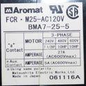 CONTACTORS, INTERLOCKED, SIZE 2, 3 POLE 120 VAC, AROMAT # FCR-M25-120V