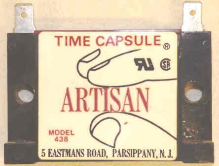 TIMER, FIXED, 1 SECOND ARTISAN # 438F15-115-1