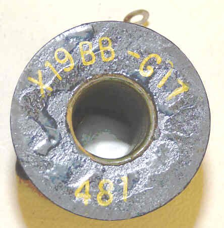 COIL, CR RELAYS, 62.5VDC, 275 OHM WESTINGHOUSE # X19BB-G17
