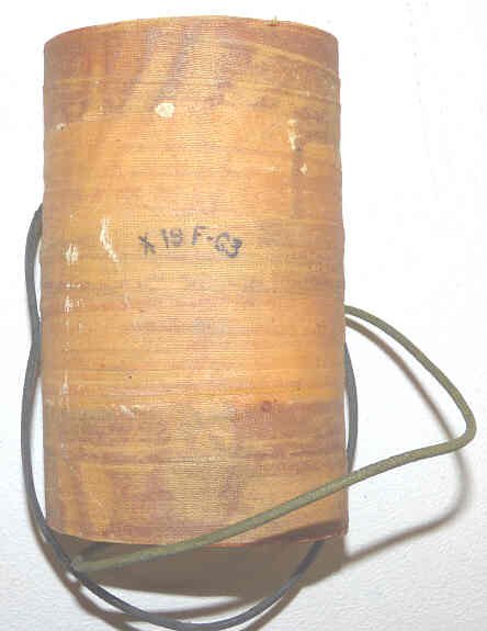 COIL, INDUCTOR, 'SI', 125 VDC, STEEL CORE, TAPPED  WESTINGHOUSE # X19F-G3
