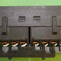 CONTACTORS, MINI, INTERLOCKED, 120VAC, 3 POLE W/ AUX. CONTACTS, ABB # VB6-30-10